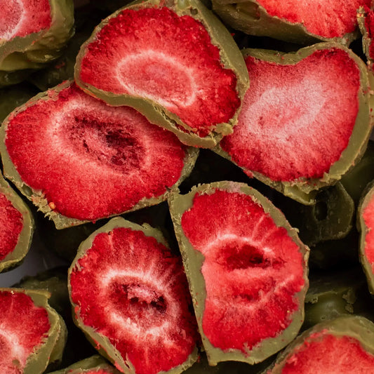 Полуниця в фісташковому шоколаді - FRUTTA