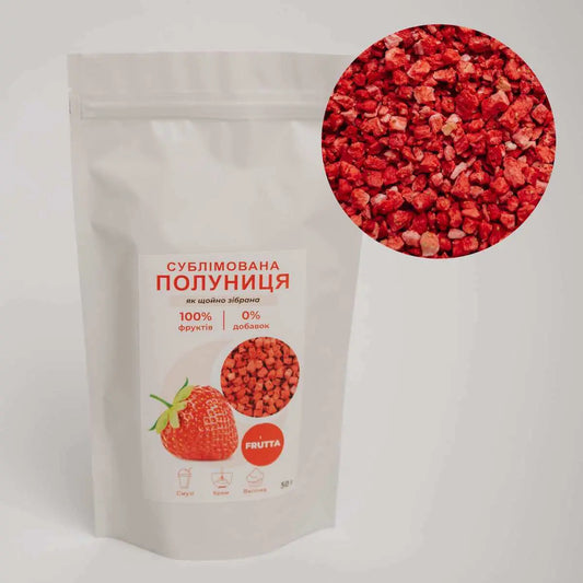 Полуниця сублімована крихта - FRUTTA