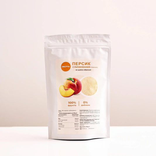 Персик сублімований порошок - FRUTTA