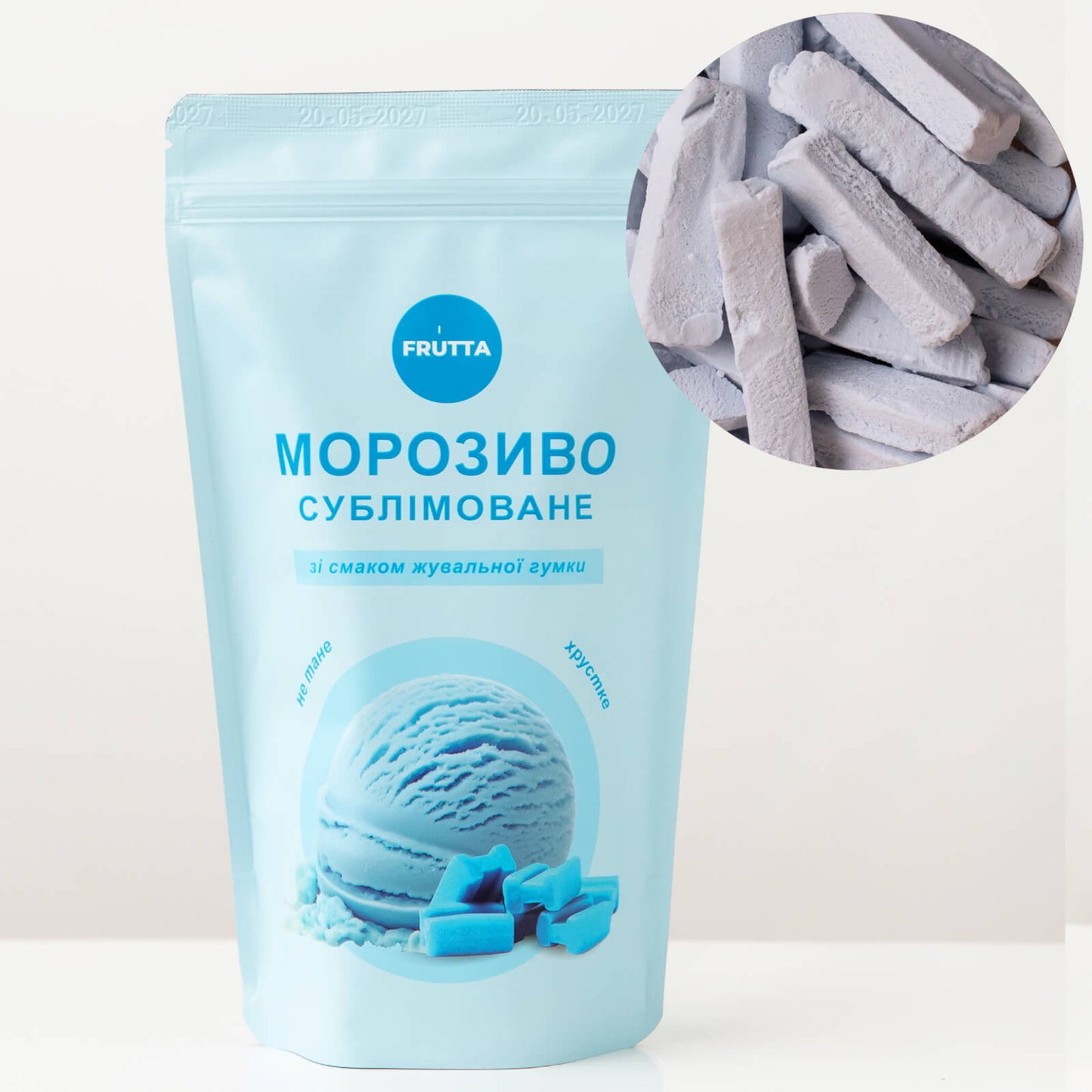 Сублимированное мороженое Бабл-гам